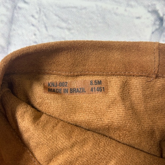 Chinese Laundry “Kraft” Brown Suede Knee-High Heeled Boots. Size 8.5. - Picture 5 of 8